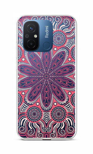 TopQ Kryt Xiaomi Redmi 12C Romantic Mandala 106694 - Phone Cover - Main image