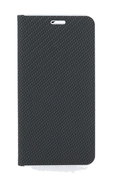 TopQ Pouzdro iPhone 15 Pro knížkové Luna Carbon Book černé 105115 - Phone Case