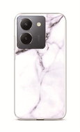 TopQ Kryt Vivo Y36 Mramor bílý 106624 - Phone Cover