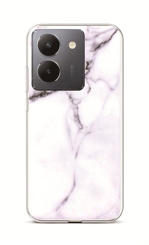 TopQ Kryt Vivo Y36 Mramor bílý 106624 - Phone Cover - Main image
