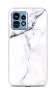 TopQ Kryt Motorola Edge 40 Mramor bílý 106266 - Phone Cover