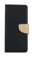 TopQ Pouzdro Xiaomi Redmi 12 knížkové černo-zlaté 107405 - Phone Case