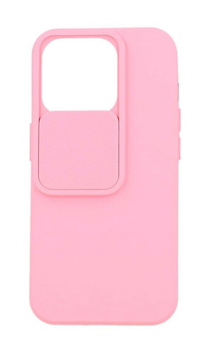 TopQ Kryt Lens iPhone 15 Pro růžový 105106 - Phone Cover - Main image