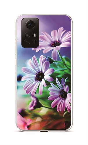 TopQ Kryt Xiaomi Redmi Note 12S Fialové květy 106857 - Phone Cover - Main image