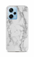 TopQ Kryt Xiaomi Redmi Note 12 Pro+ 5G Mramor bílý 106796 - Phone Cover