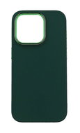 TopQ Kryt Frame iPhone 15 Pro zelený 105100 - Phone Cover