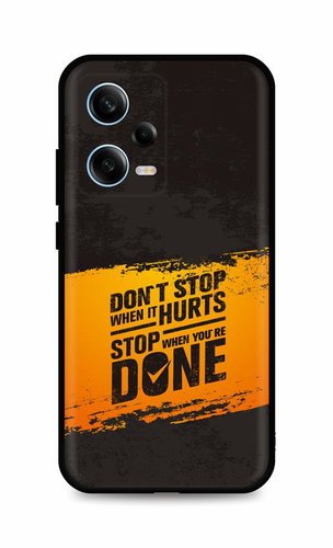 TopQ Kryt Xiaomi Redmi Note 12 Pro 5G Don't Stop 106781 - Phone Cover - Main image