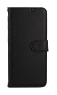TopQ Puzdro Motorola Edge 40 knižkové čierne s prackou 106771 - Puzdro na mobil