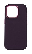TopQ Kryt Frame iPhone 15 Pro fialový 105095 - Phone Cover