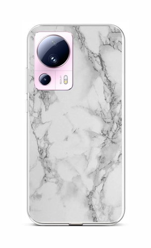 TopQ Kryt Xiaomi 13 Lite Mramor bílý 106666 - Phone Cover - Main image