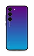 TopQ Kryt Luxury Samsung S23 pevný duhový purpurový 106662 - Phone Cover