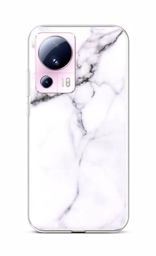 TopQ Kryt Xiaomi 13 Lite Mramor bílý 106658 - Phone Cover - Main image