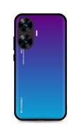 TopQ Kryt Luxury Realme C55 pevný duhový purpurový 106409 - Phone Cover
