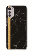 TopQ Kryt Motorola Moto E32s Mramor černo-zlatý 106391 - Phone Cover