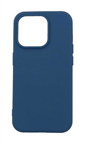 TopQ Kryt Essential iPhone 15 Pro ocelově modrý 105078 - Phone Cover - Main image