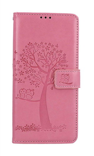 TopQ Pouzdro Xiaomi Redmi Note 12S knížkové Růžový strom sovičky 106875 - Phone Case - Main image