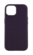 TopQ Kryt Leather iPhone 15 s MagSafe fialový 105071 - Phone Cover