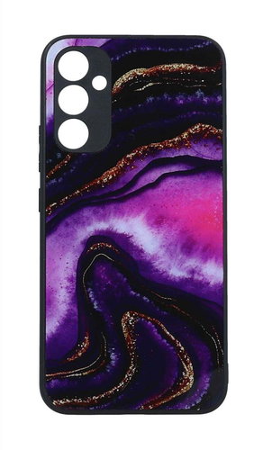 TopQ Kryt Flexible Samsung A14 Lava Purple 107662 - Phone Cover - Main image