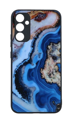 TopQ Kryt Flexible Samsung A34 Mineral Blue 107652 - Phone Cover - Main image