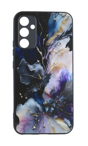 TopQ Kryt Flexible Samsung A34 Mystic Flower 107649 - Phone Cover - Main image