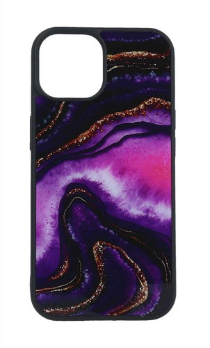 TopQ Kryt Flexible iPhone 15 Lava Purple 107675 - Phone Cover - Main image