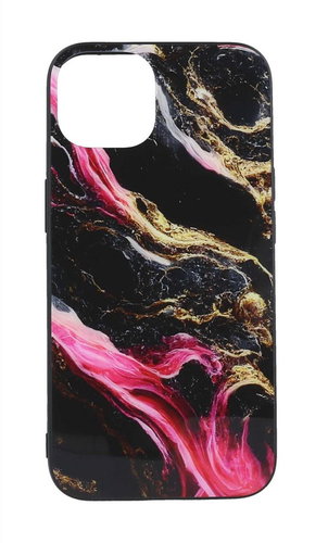 TopQ Kryt Flexible iPhone 15 Lava Pink 107674 - Phone Cover - Main image
