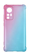 TopQ Kryt Xiaomi 12 Shock duhový mentolovo-růžový 107615 - Phone Cover