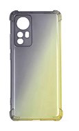 TopQ Kryt Xiaomi 12 Shock dúhový purpurovo-žltý 107614 - Kryt na mobil