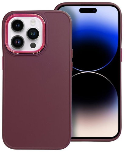 TopQ Kryt Frame iPhone 14 Pro fialový 108773 - Phone Cover - Main image