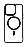 TopQ Kryt Magnetic iPhone 14 Pro pevný s čiernym rámikom 108761 - Kryt na mobil