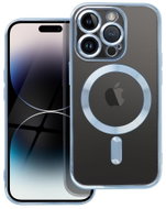 TopQ Kryt Electro iPhone 14 Pro MagSafe s modrým rámečkem 108461 - Phone Cover