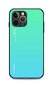 TopQ Kryt LUXURY iPhone 15 Pro Max pevný duhový zelený 105126 - Phone Cover