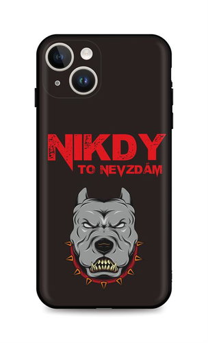 TopQ Kryt iPhone 15 Nikdy to nevzdám 100090 - Phone Cover - Main image