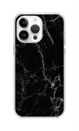 TopQ Kryt STYLE iPhone 15 Pro Mramor černý 99819 - Phone Cover