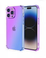 TopQ Cover iPhone 15 Pro Shock iridescent purple-blue 99700 - Phone Cover