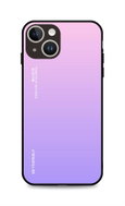 TopQ Kryt LUXURY iPhone 15 pevný duhový růžový 105101 - Phone Cover
