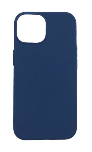 TopQ Kryt MATT iPhone 15 modrý 105062 - Phone Cover - Main image