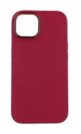 TopQ Kryt Frame iPhone 15 malinový 105053 - Phone Cover