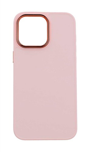 TopQ Kryt Frame iPhone 15 Pro Max růžový 105032 - Phone Cover - Main image
