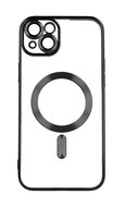 TopQ Kryt Electro iPhone 15 Plus MagSafe s černým rámečkem 105281 - Phone Cover