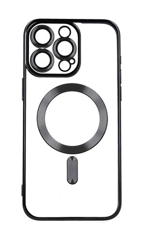 TopQ Kryt Electro iPhone 15 Pro Max MagSafe s černým rámečkem 105280 - Phone Cover - Main image