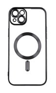 TopQ Kryt Electro iPhone 15 MagSafe s černým rámečkem 105275 - Phone Cover