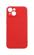 TopQ Kryt iPhone 15 s MagSafe červený 99967 - Phone Cover