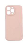 TopQ Kryt iPhone 15 Pro s MagSafe světle růžový 99954 - Phone Cover