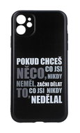 TopQ Kryt iPhone 11 silikon Moto 99274 - Phone Cover