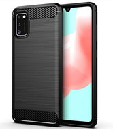 TopQ Kryt Samsung A41 černý 105305 - Phone Cover