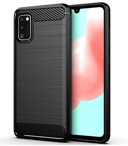 TopQ Kryt Samsung A41 černý 105305 - Phone Cover - Main image