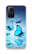 TopQ Kryt Xiaomi Redmi Note 12S Modří motýlci 99840 - Phone Cover
