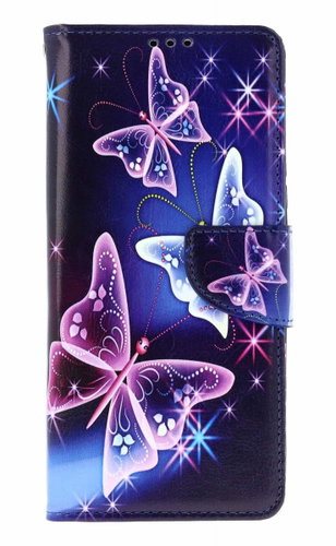 TopQ Case Xioami Redmi 15 Blue with butterflies 142346 - Phone Case - Main image