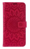 TopQ Case Samsung A17 book Mandala dark pink 142715 - Phone Case